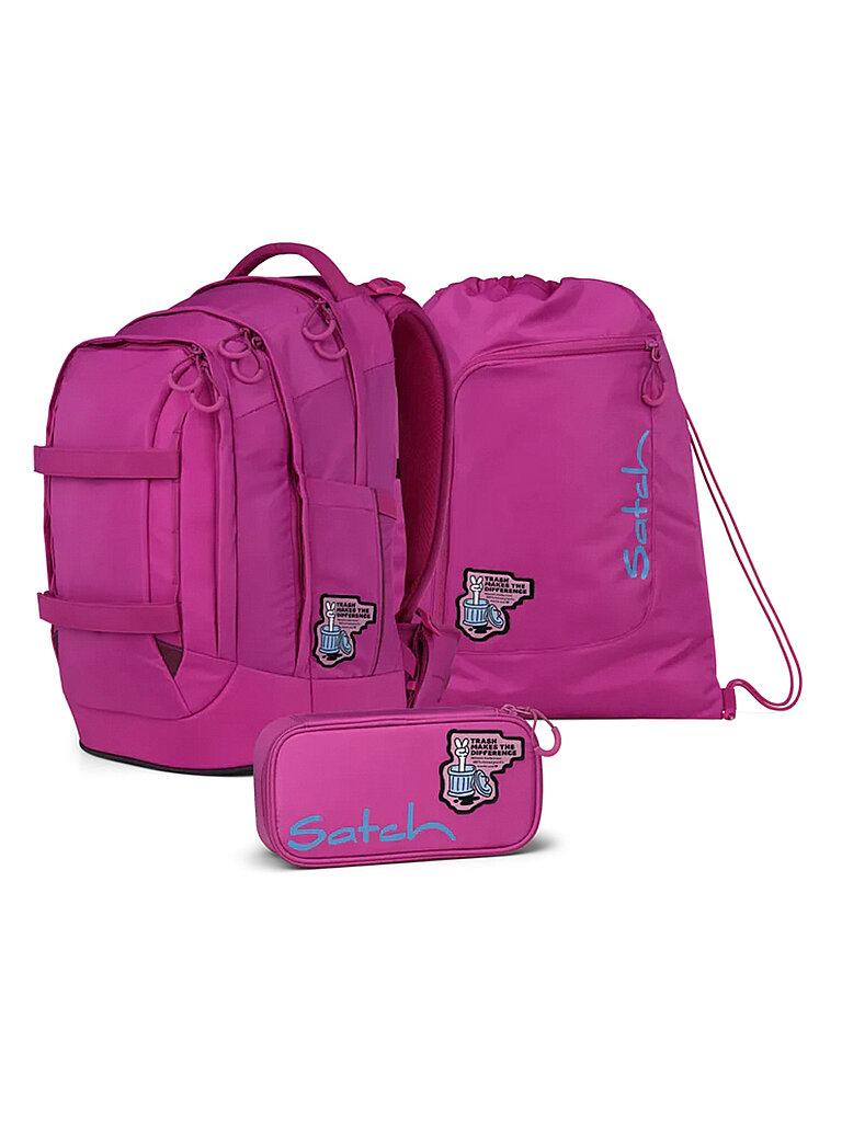 SATCH Set de mochila escolar PACK Fearless Pink