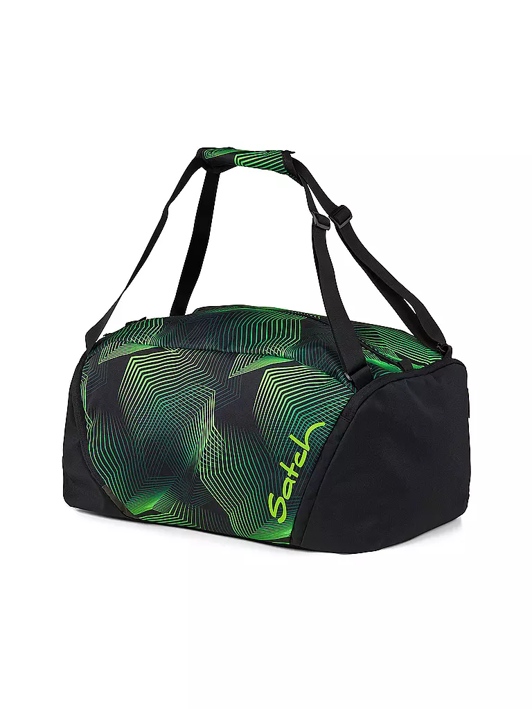 SATCH | Bolsa de deporte - Seismic Green | Negro