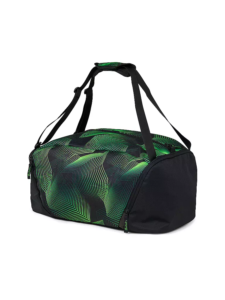 SATCH | Bolsa de deporte - Seismic Green | Negro