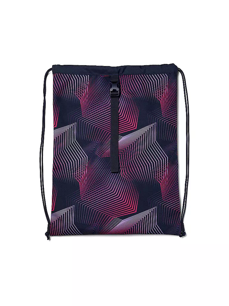 SATCH | Bolsa de deporte Seismic Pink | Negro