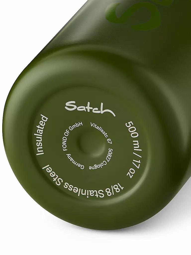 SATCH | Botella de agua 0,5L Oliva | 