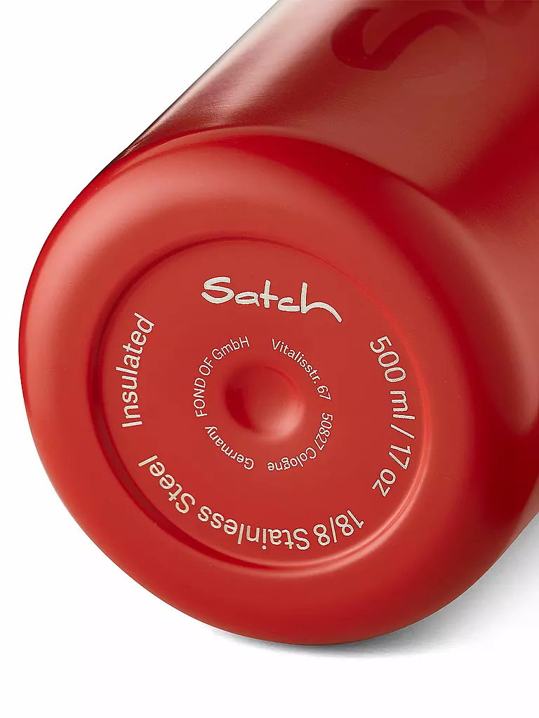 SATCH | Botella de agua 0,5L Red | 