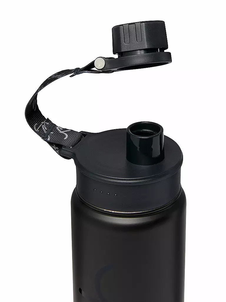 SATCH | Botella de agua de 0,5 l de acero inoxidable negra |