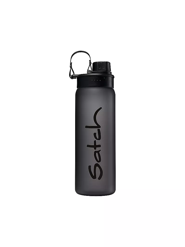SATCH | Botella de agua deportiva 0,7 l negra | Negro