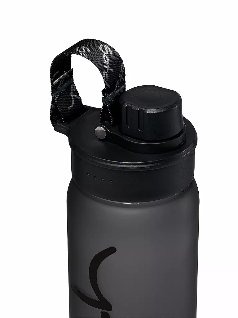 SATCH | Botella de agua deportiva 0,7 l negra | Negro