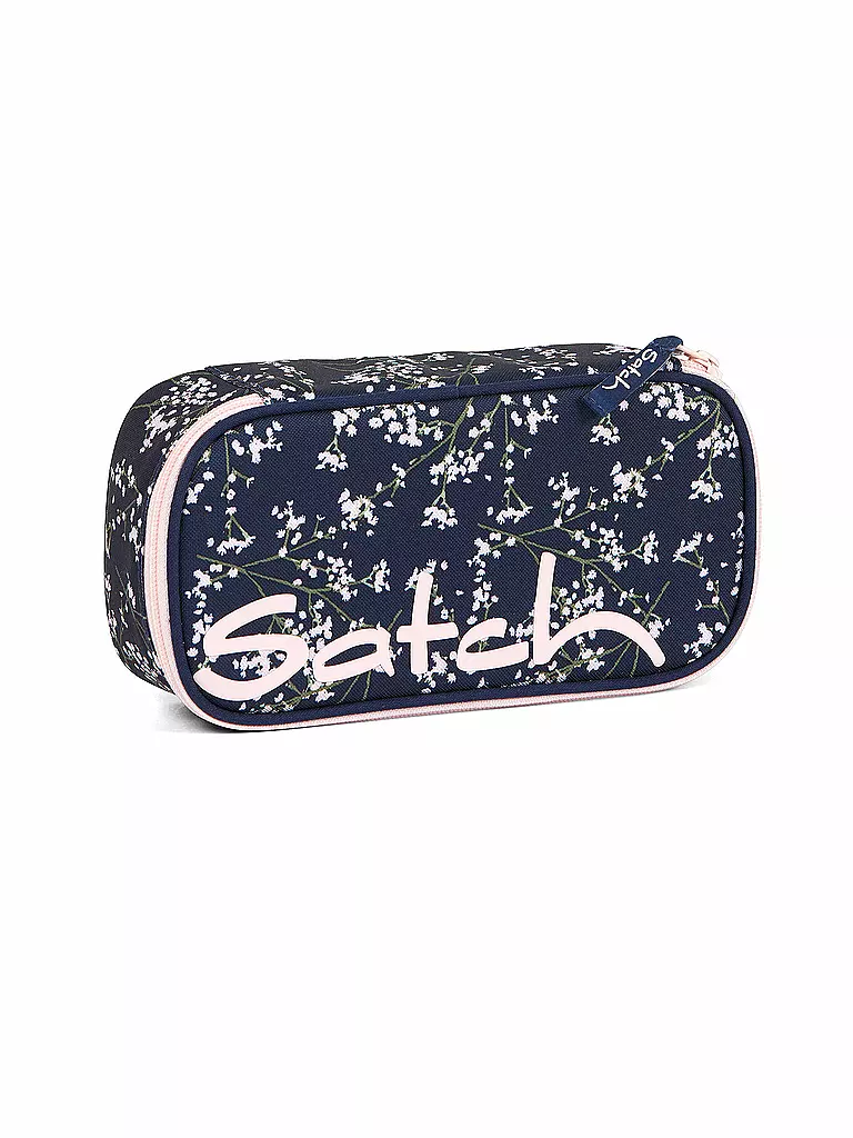 SATCH | Estuche escolar Blommy Breeze | Azul oscuro