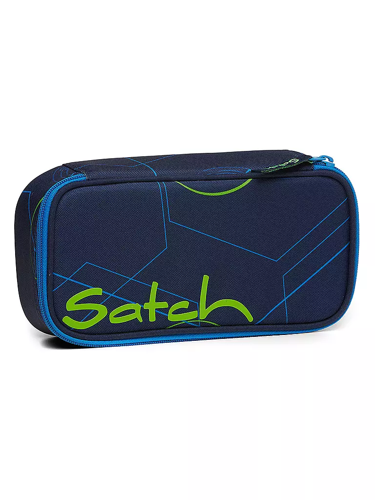 SATCH | Estuche escolar Schlamperbox Blue Tech | Azul oscuro