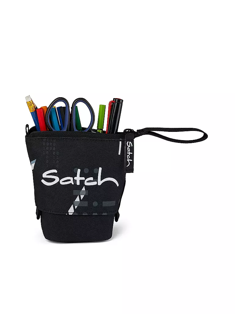 SATCH | Estuche Pencil Slider Ninja Matrix | Negro