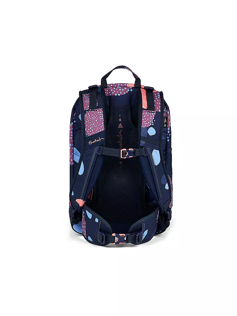 SATCH | Mochila escolar Air Coral Reef | Azul oscuro