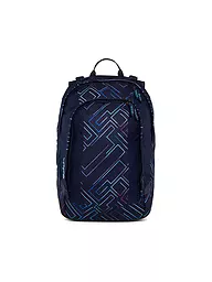 SATCH | Mochila escolar Air Purple Laser | Negro