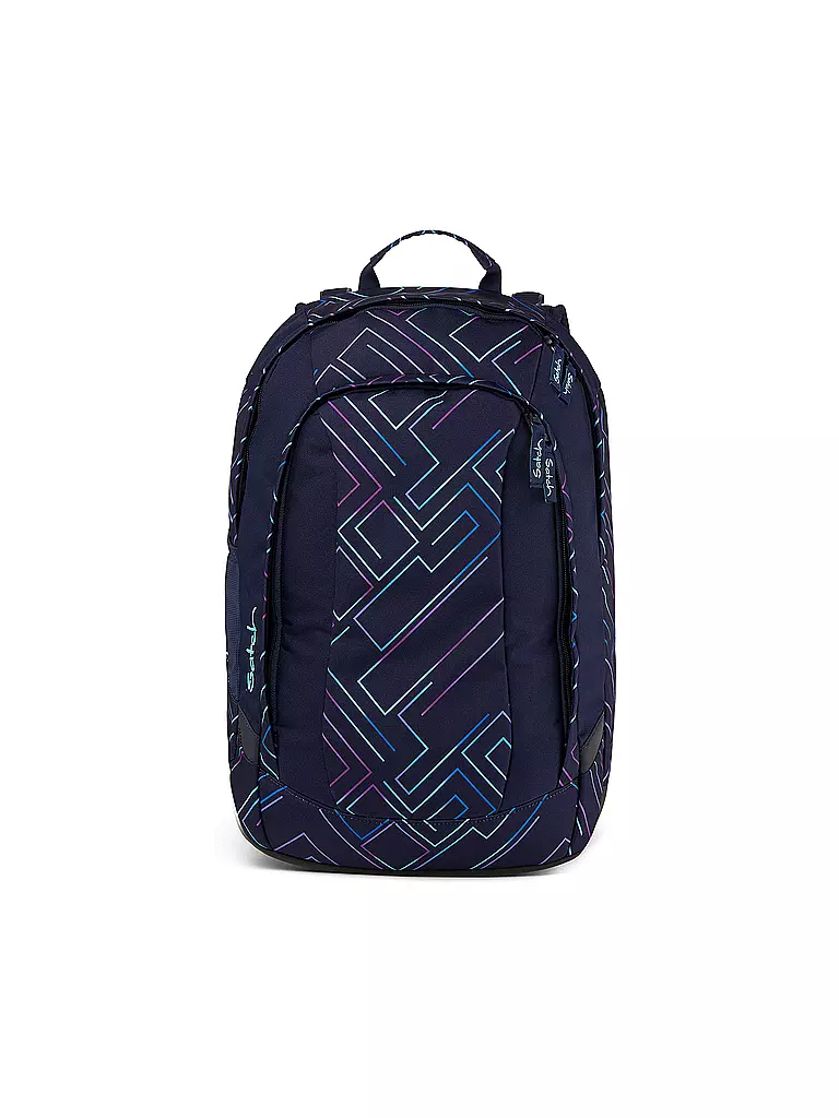SATCH | Mochila escolar Air Purple Lazer | Azul oscuro