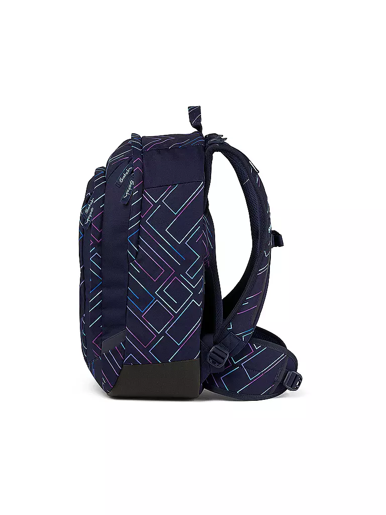 SATCH | Mochila escolar Air Purple Lazer | Azul oscuro