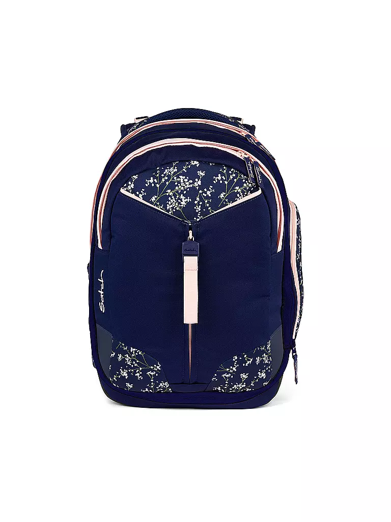 SATCH | Mochila escolar Match Bloomy Breeze | Azul oscuro