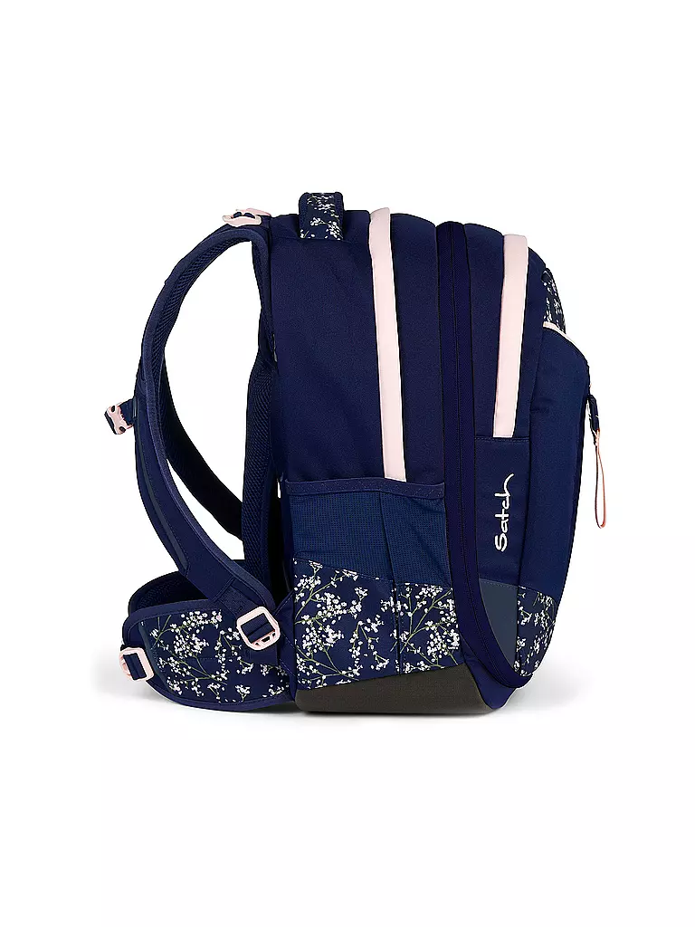 SATCH | Mochila escolar Match Bloomy Breeze | Azul oscuro