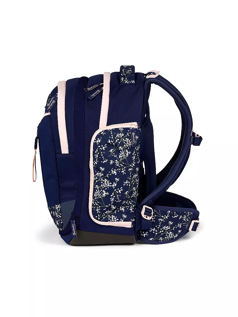 SATCH | Mochila escolar Match Bloomy Breeze | Azul oscuro