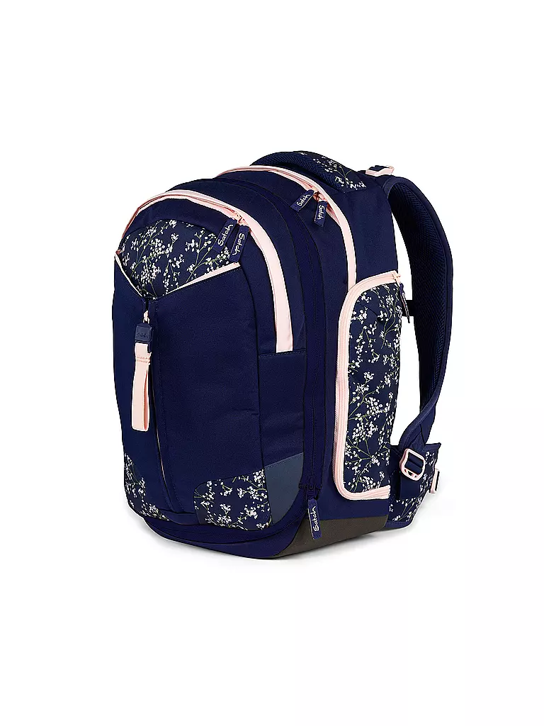 SATCH | Mochila escolar Match Bloomy Breeze | Azul oscuro