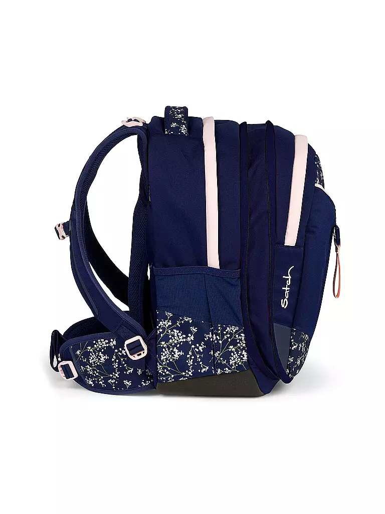 SATCH | Mochila escolar Match Bloomy Breeze | Azul oscuro