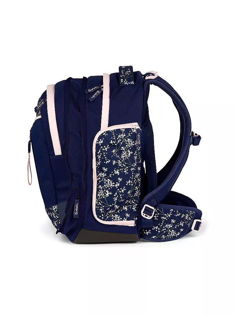 SATCH | Mochila escolar Match Bloomy Breeze | Azul oscuro
