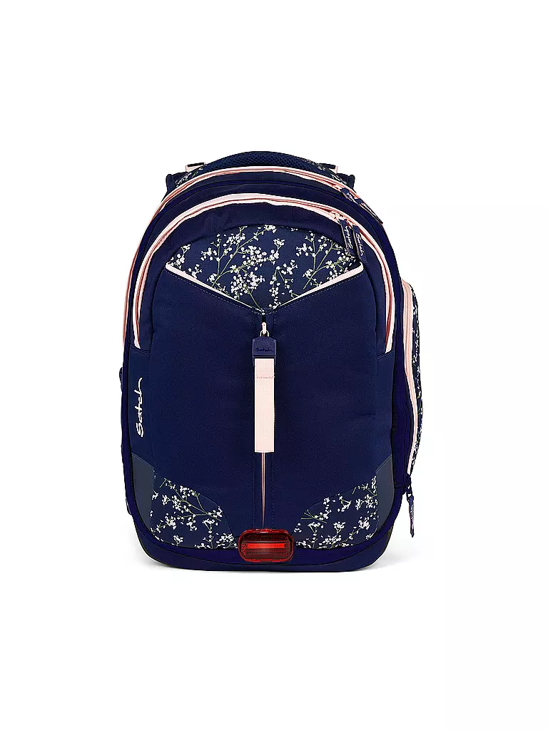SATCH | Mochila escolar Match Bloomy Breeze | Azul oscuro