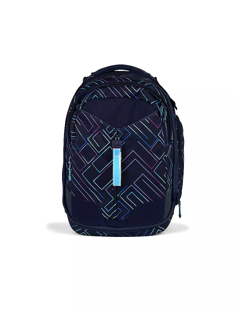 SATCH | Mochila escolar Match Purple Laser | Azul oscuro