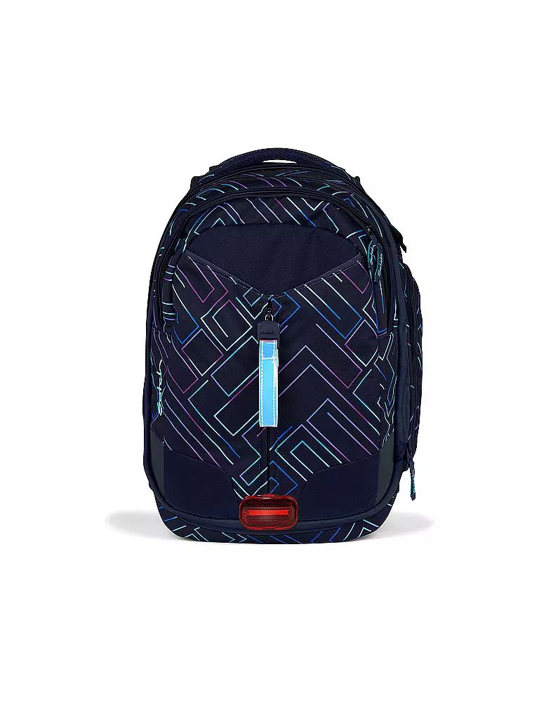 SATCH | Mochila escolar Match Purple Laser | Azul oscuro