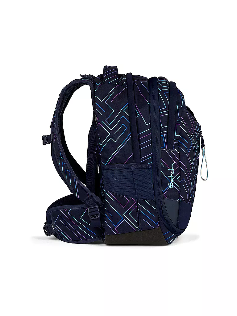 SATCH | Mochila escolar Match Purple Laser | Azul oscuro