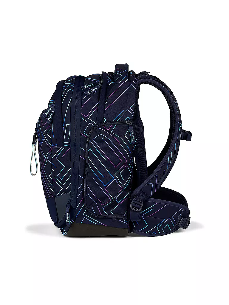 SATCH | Mochila escolar Match Purple Laser | Azul oscuro