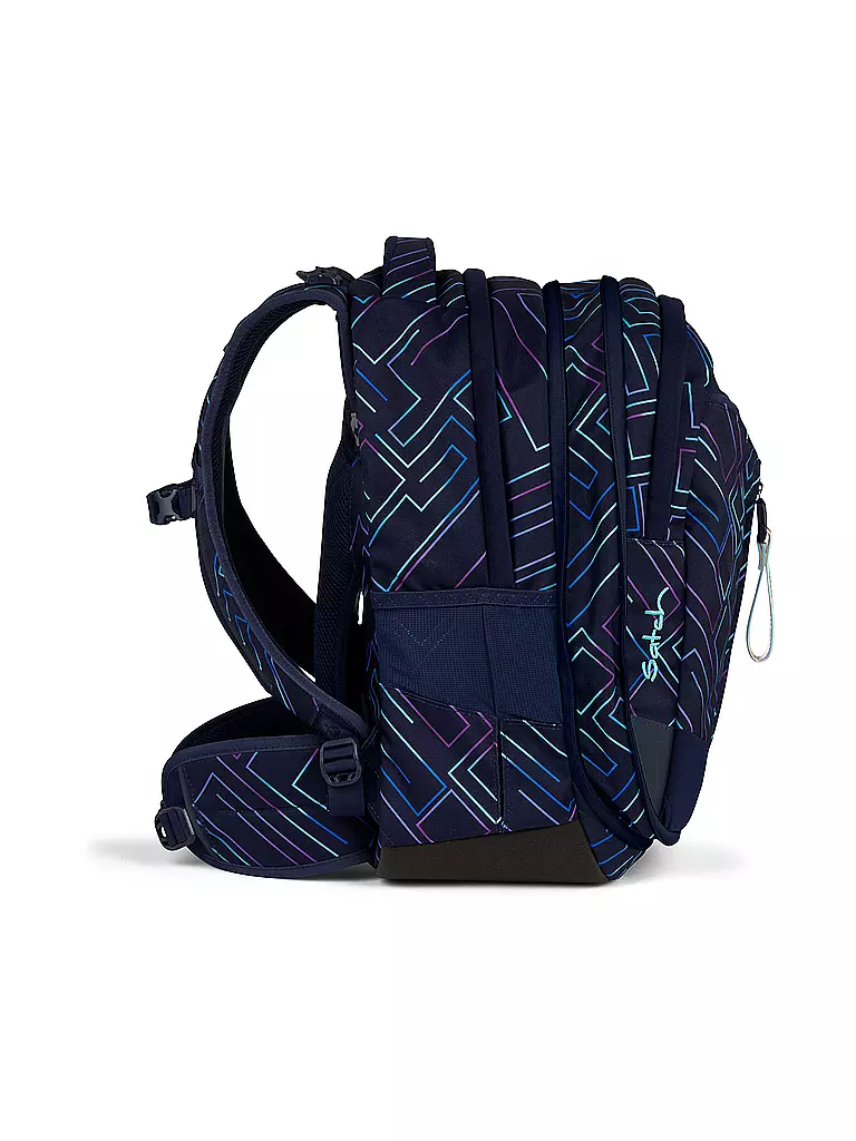 SATCH | Mochila escolar Match Purple Laser | Azul oscuro