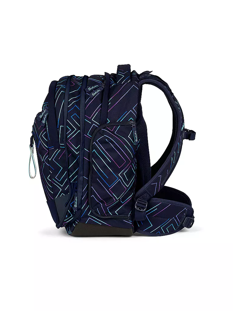 SATCH | Mochila escolar Match Purple Laser | Azul oscuro