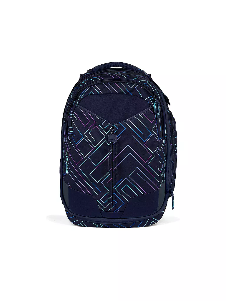 SATCH | Mochila escolar Match Purple Laser | Azul oscuro