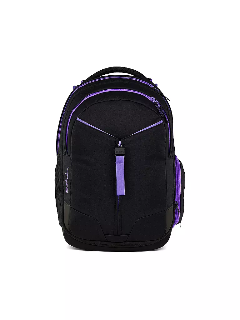 SATCH | Mochila escolar Match Purple Phantom | Negro