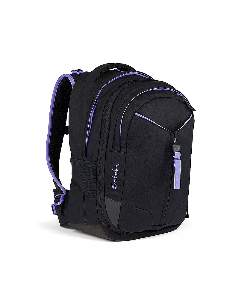 SATCH | Mochila escolar Match Purple Phantom | Negro