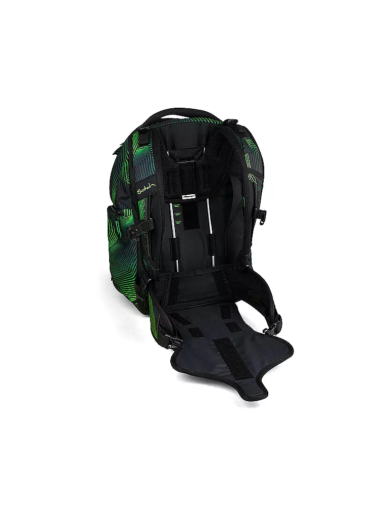 SATCH | Mochila escolar Match Seismic Green | 
