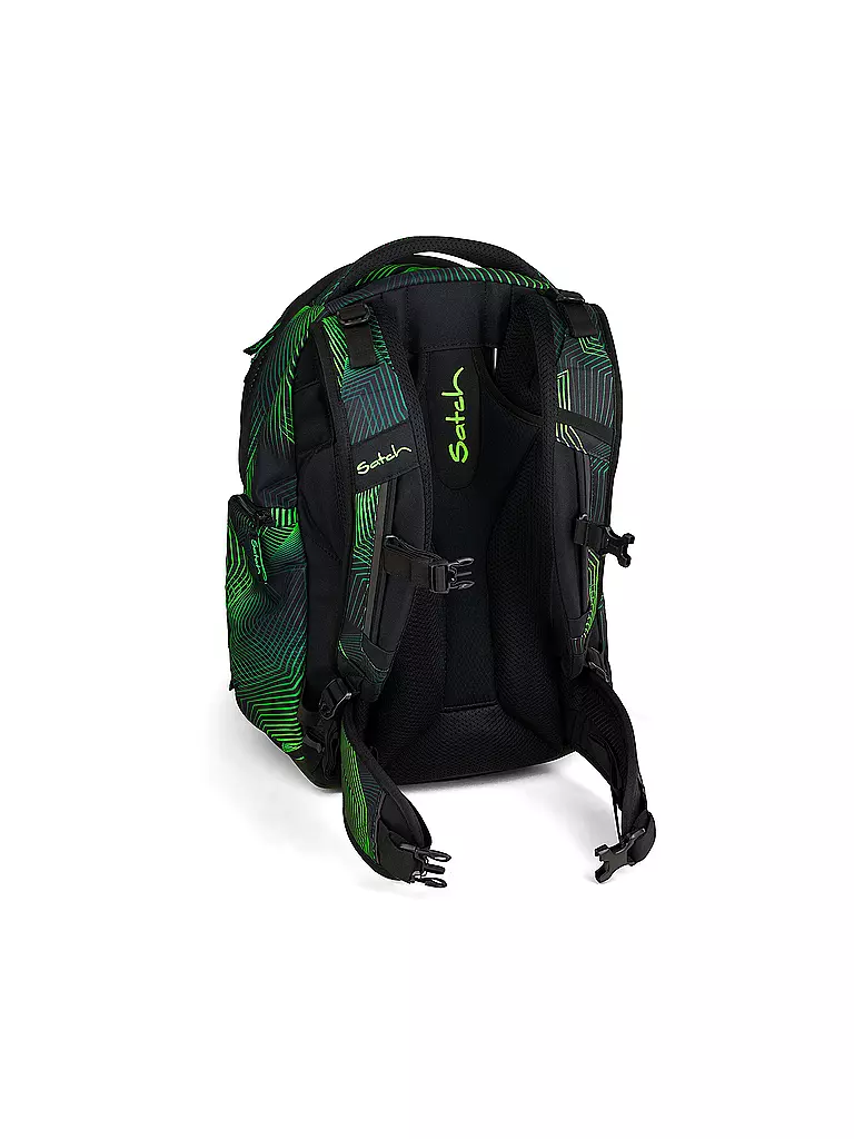 SATCH | Mochila escolar Match Seismic Green | 