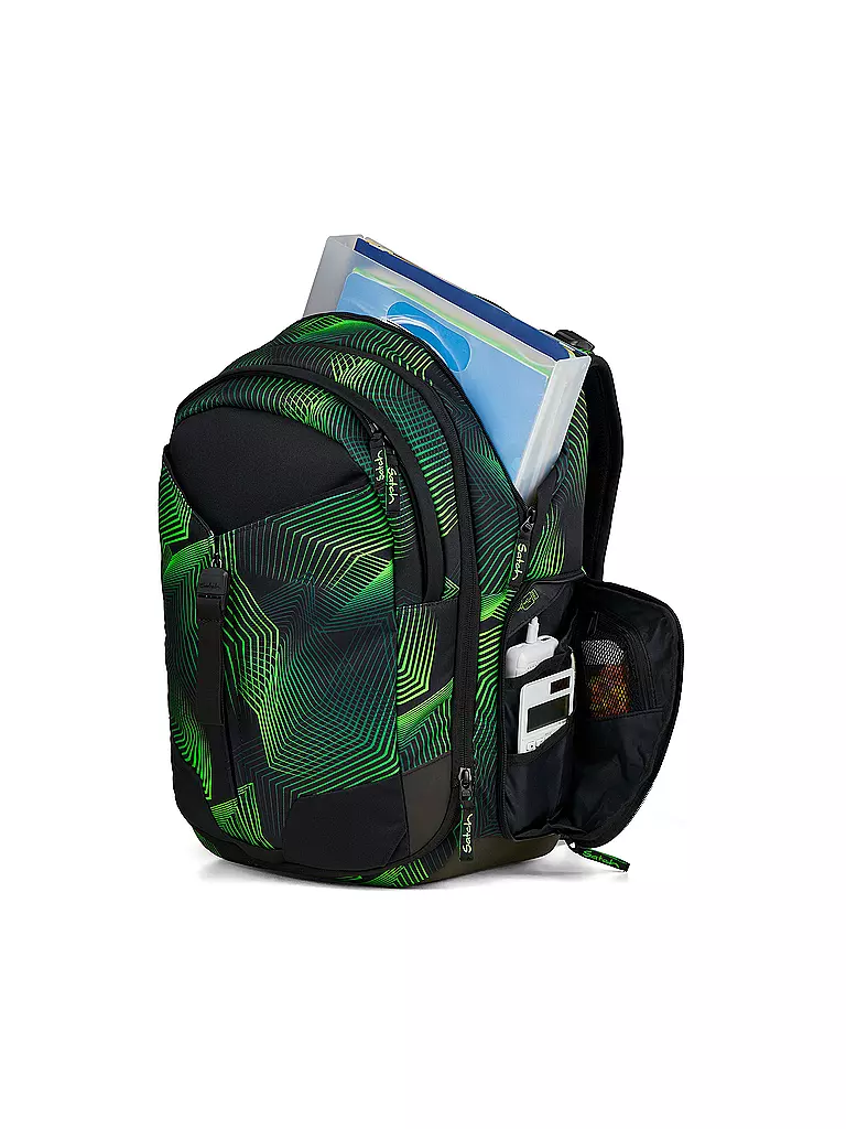 SATCH | Mochila escolar Match Seismic Green | 