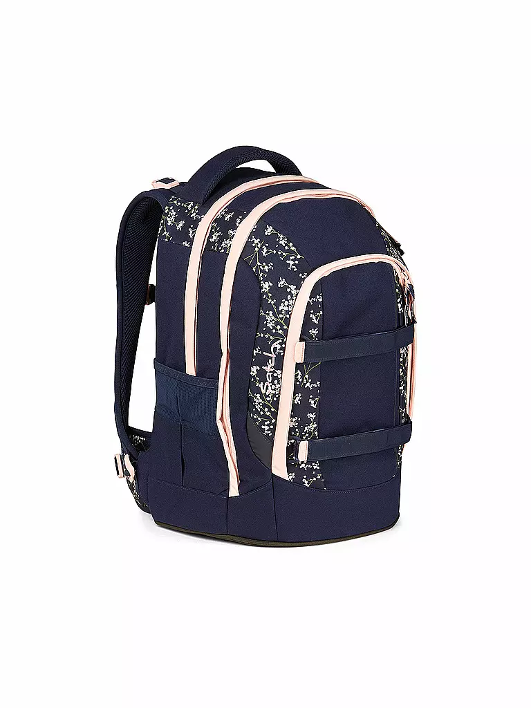 SATCH | Mochila escolar Pack - Bloomy Breeze | Azul oscuro
