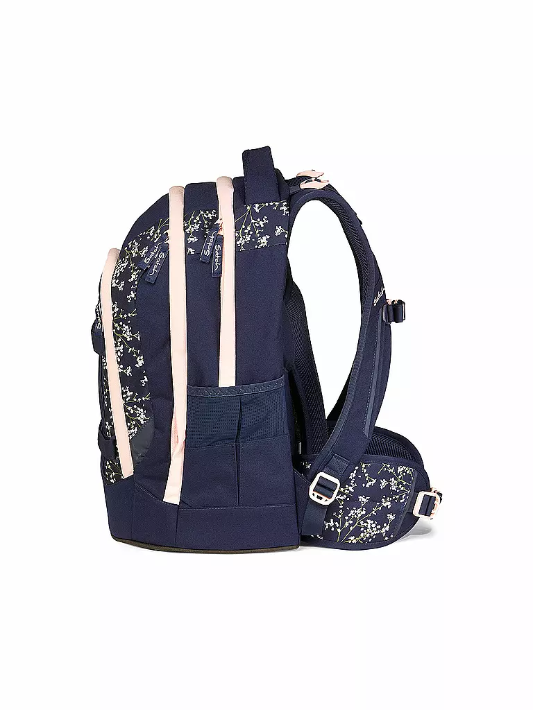 SATCH | Mochila escolar Pack - Bloomy Breeze | Azul oscuro