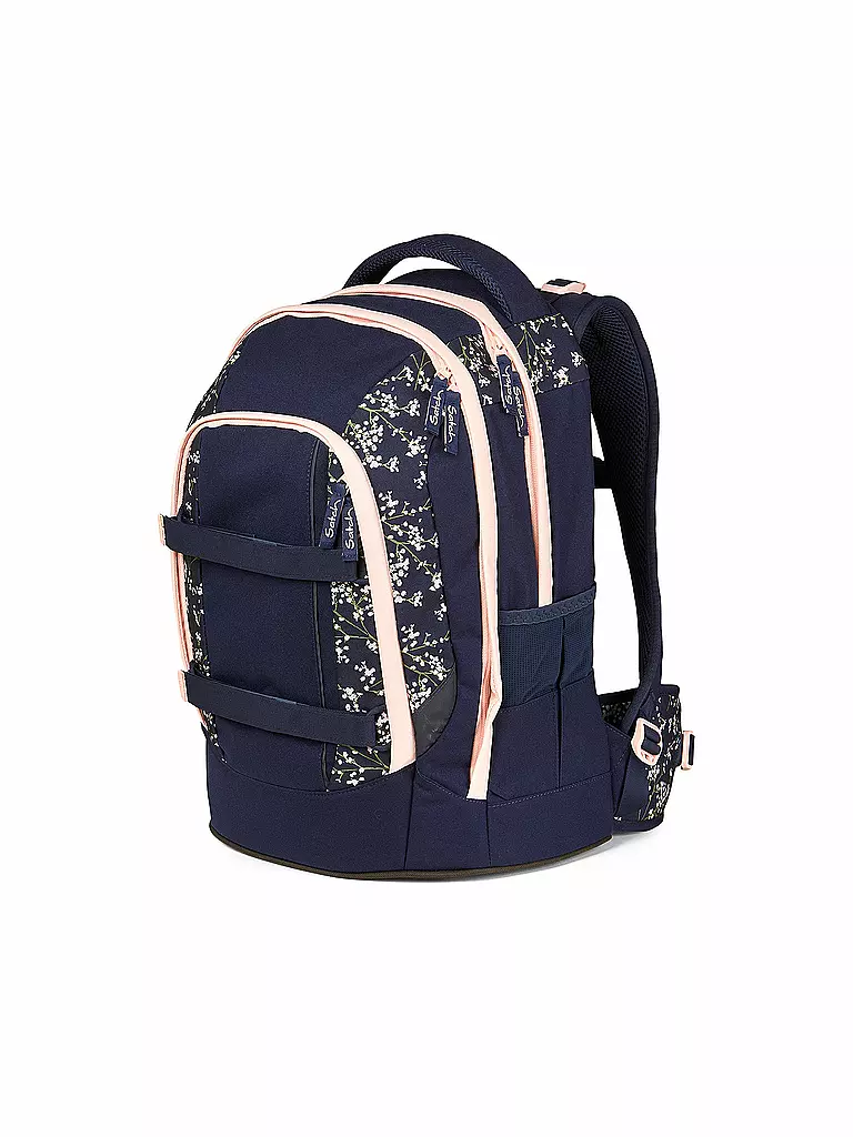 SATCH | Mochila escolar Pack - Bloomy Breeze | Azul oscuro