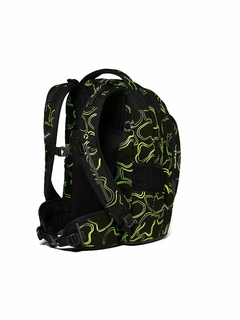 SATCH | Mochila escolar Pack - Green Supreme | Negro