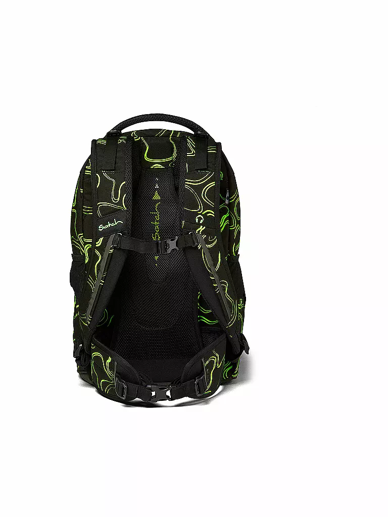 SATCH | Mochila escolar Pack - Green Supreme | Negro