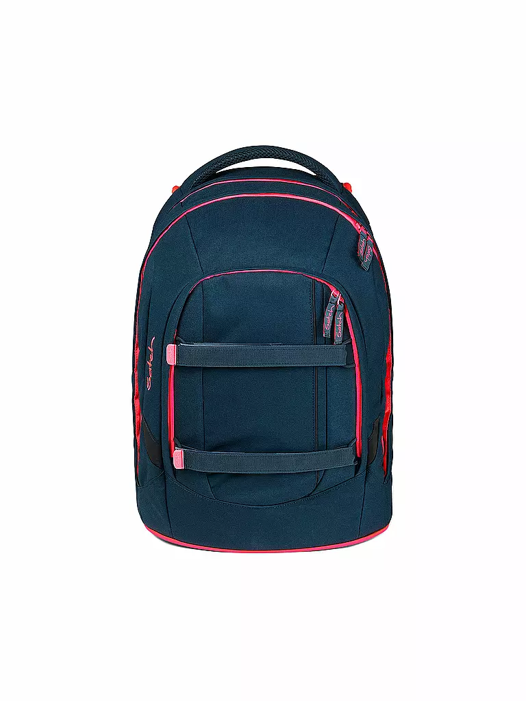 SATCH | Mochila escolar Pack - Pink Phantom | Azul oscuro