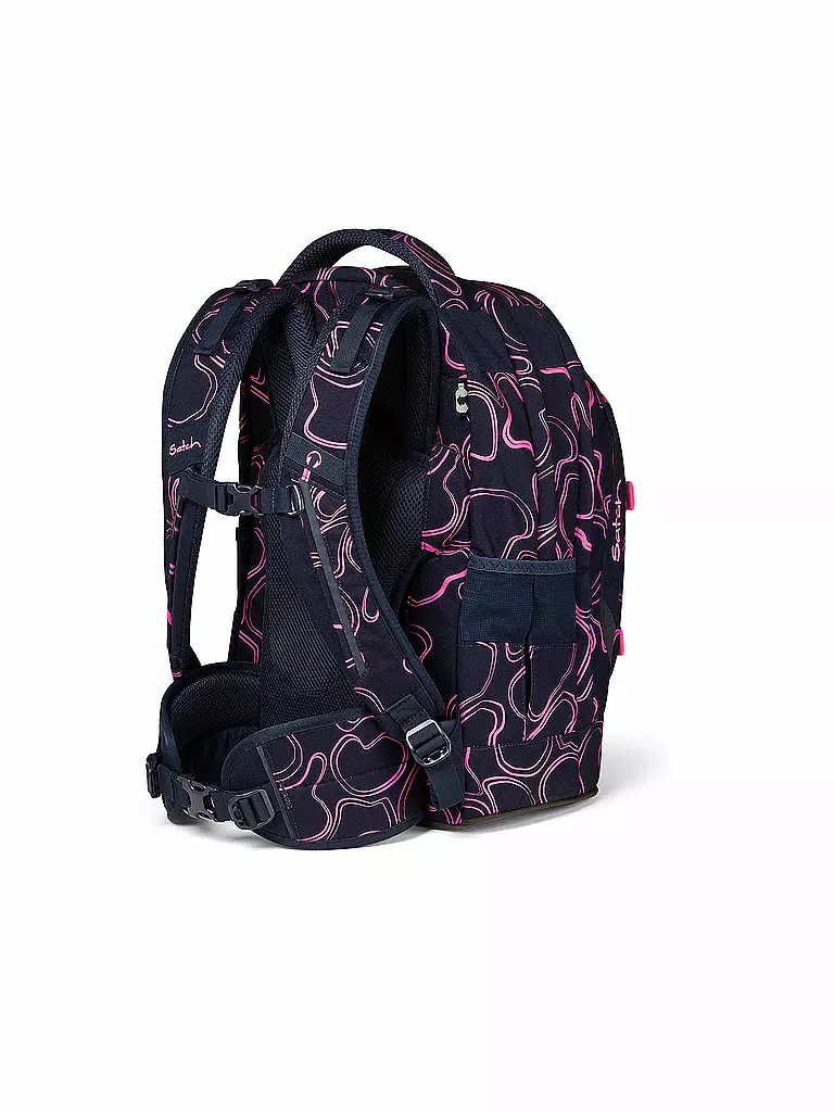 SATCH | Mochila escolar Pack - Pink Supreme | Azul oscuro
