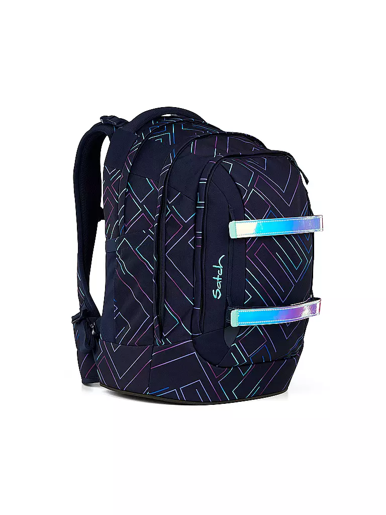 SATCH | Mochila escolar Pack Purple Laser | Negro
