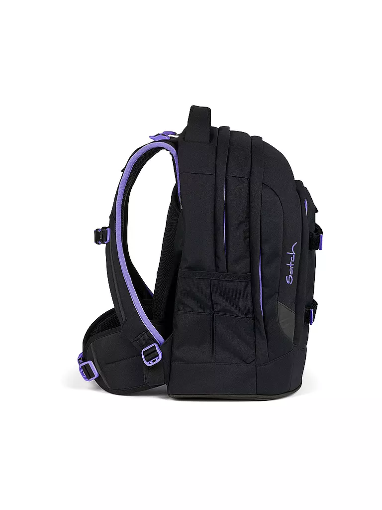 SATCH | Mochila escolar Pack Purple Phantom | Negro