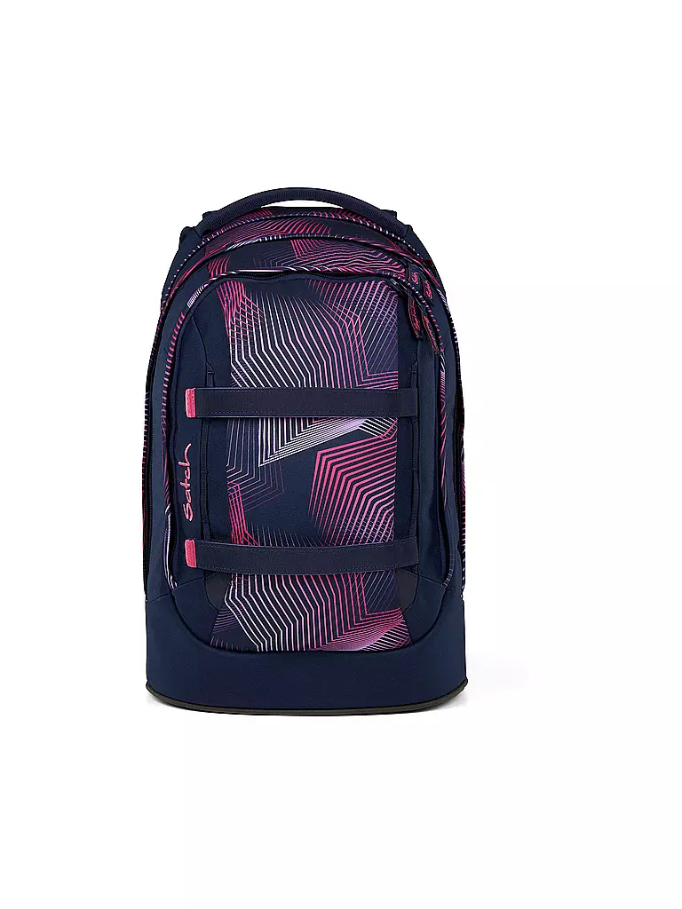 SATCH | Mochila escolar Pack Seismic Pink | Negro