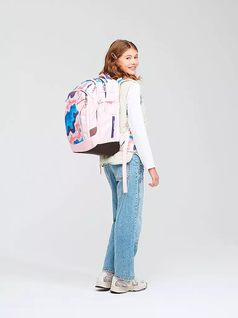 SATCH | Mochila escolar Satch Match Candy Clouds | Rosa