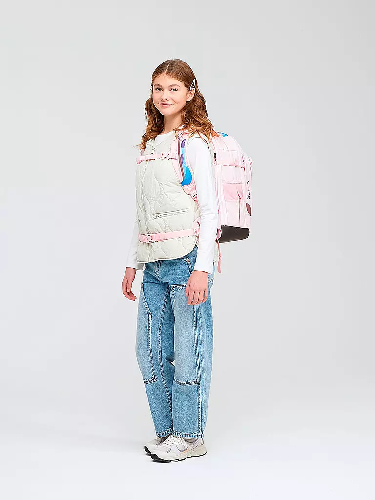 SATCH | Mochila escolar Satch Match Candy Clouds | Rosa
