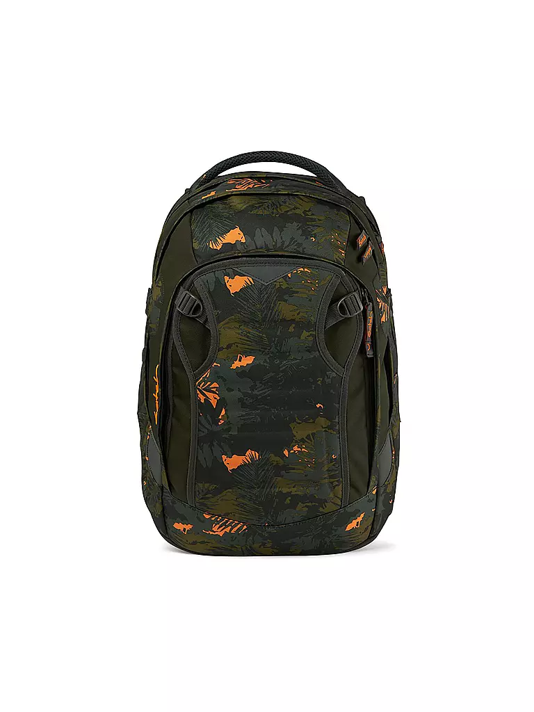 SATCH | Mochila escolar Satch Match Jurassic Jungle | Verde oscuro