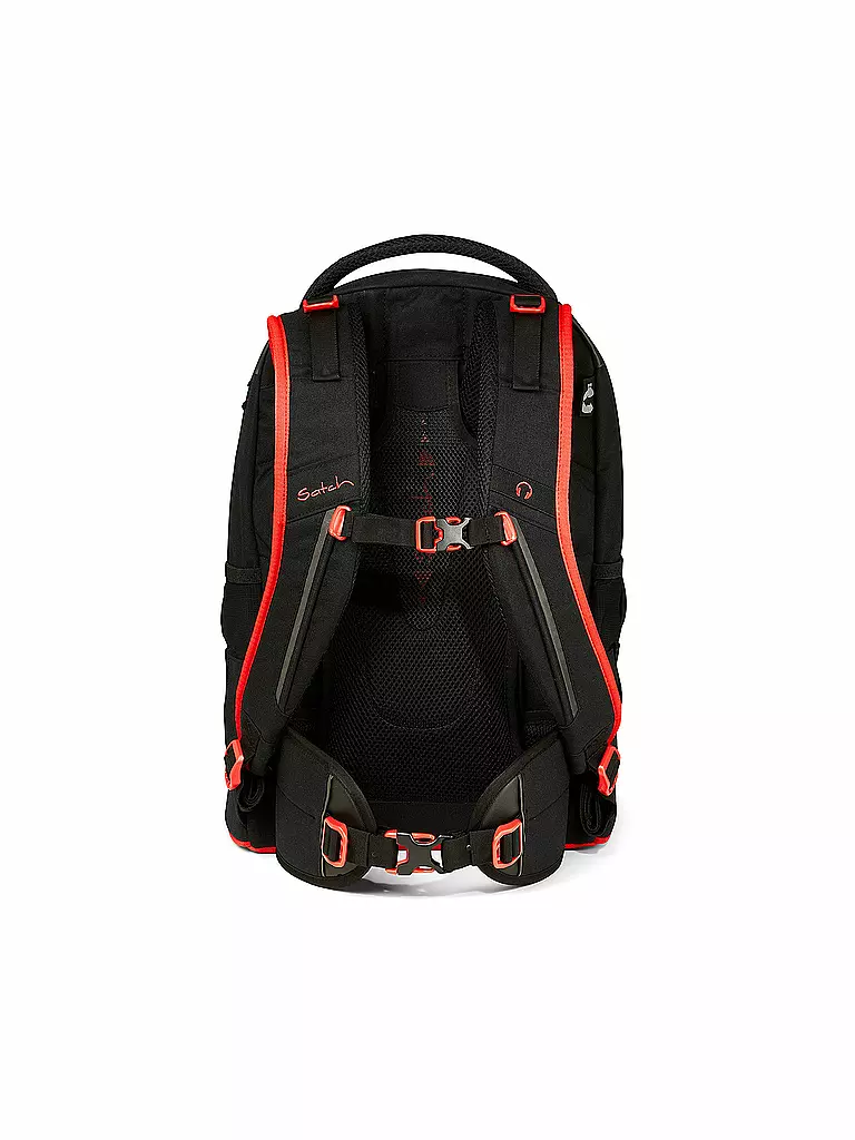 SATCH | Mochila escolar Satch Pack Fire Phantom | Negro