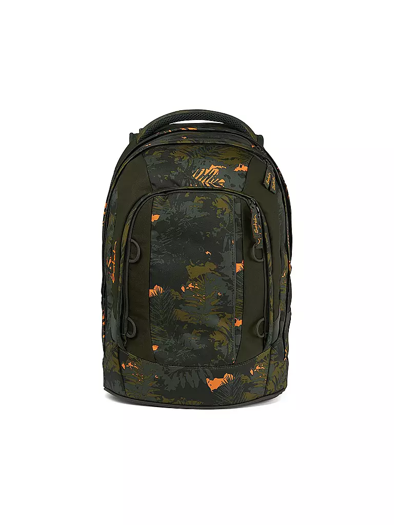 SATCH | Mochila escolar Satch Pack Jurassic Jungle | Verde oscuro